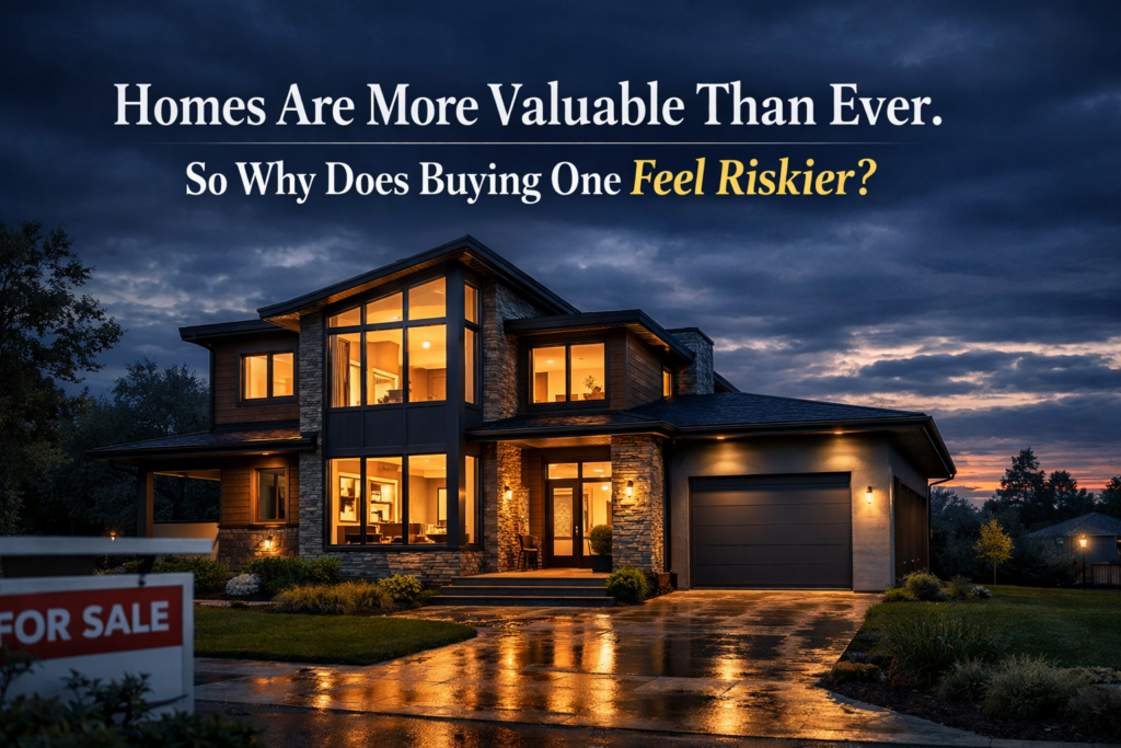Homes Are More Valuable Than Ever. So Why Does Buying One Feel Riskier?