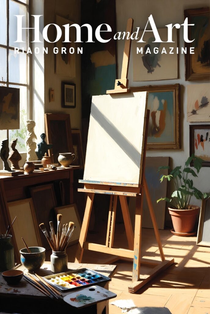Home and Art Magazine: Painting