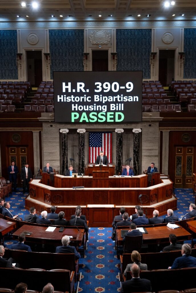 390-9: Historic Bipartisan Housing Bill Passes House