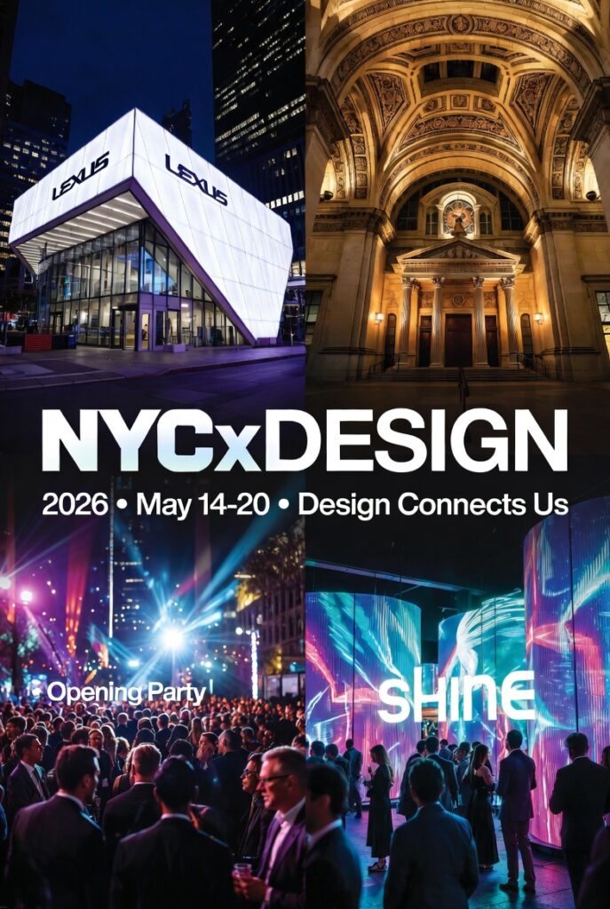 NYCxDESIGN Festival 2026: New York City’s Premier Design Week Returns May 14–20 – Full Schedule & Highlights
