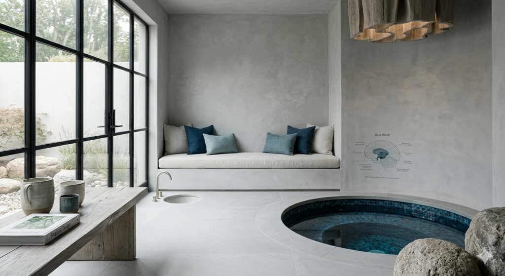 “Seaside Cool”: The Restorative Power of Blue, Gray, and the New Sanctuary Home
