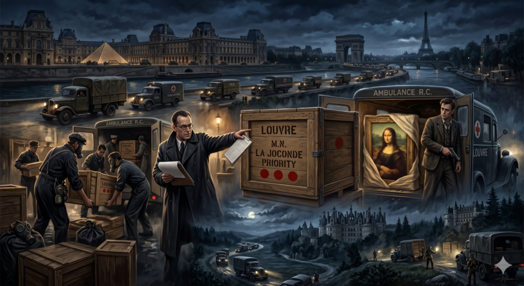The Secret Fleet That Saved the Mona Lisa: How the Louvre Out Smarted Hitler's Art Thieves