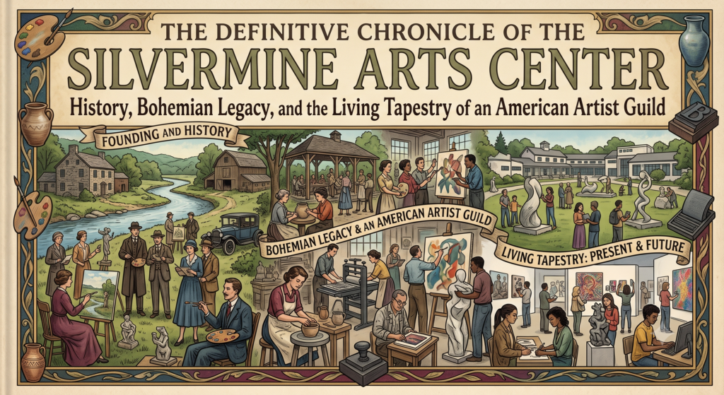 The Definitive Chronicle of the Silvermine Arts Center: History, Bohemian Legacy, and the Living Tapestry of an American Artist Guild